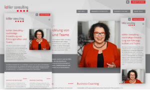 Screenshot - Website Köhler-Consulting